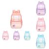 Adorable Lightweight Nylon School Backpack With Cartoon Design For Girls And Boys
