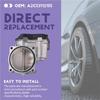 Для BMW E90 E91 E92 E93 E81 E82 E84 E87 E88 X3 Совместимый впускной коллектор дроссельной заслонки двигателя 13547597881 13547556118 A2C53112155