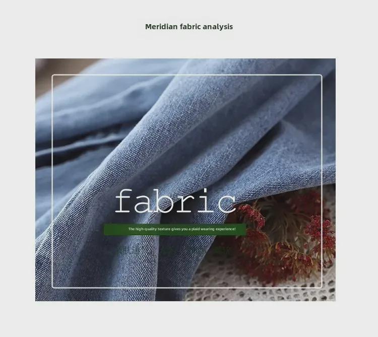 Весна 2024 года, джинсовая куртка средней длины свободного кроя с однобортной застежкой на пуговицы