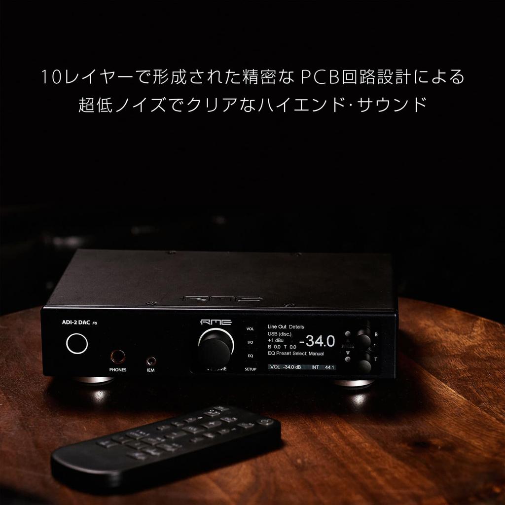 RME DAC FS USB DAC Converter Headphone Amplifier USB Audio Interface PCM Compatible with SPDIF Input Year Warranty ADI-2 32bit/768kHz DSD11.2MHz