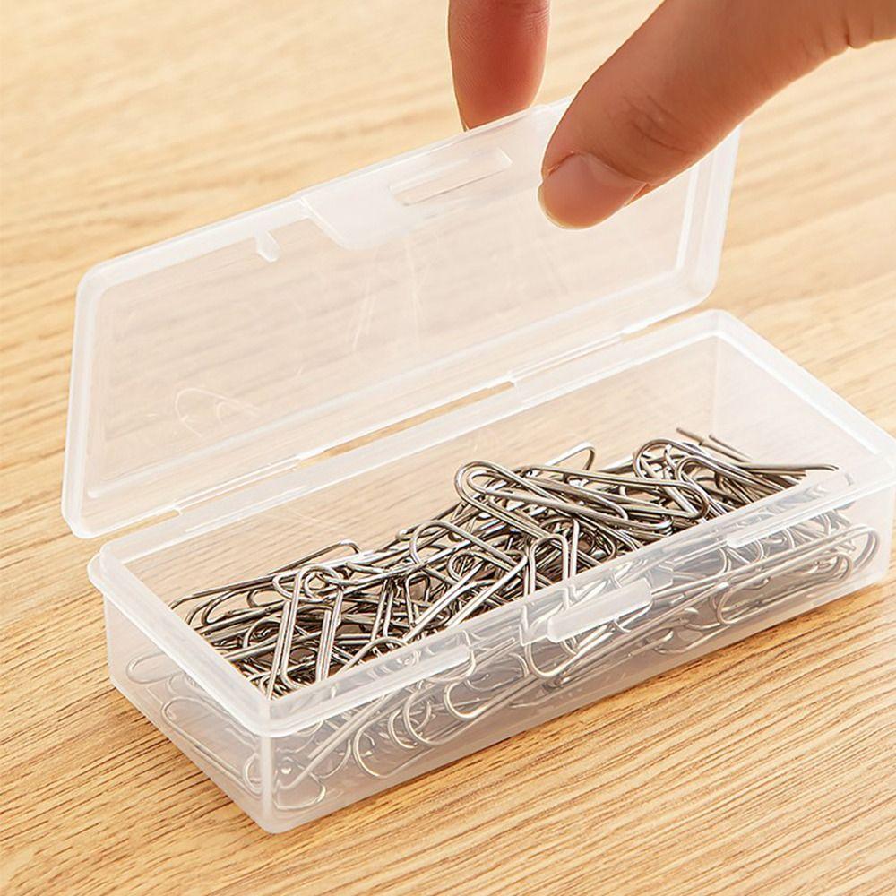 Multi-purpose Transparent Storage Box with Lid Small Thing Container for Storing Jewelry
