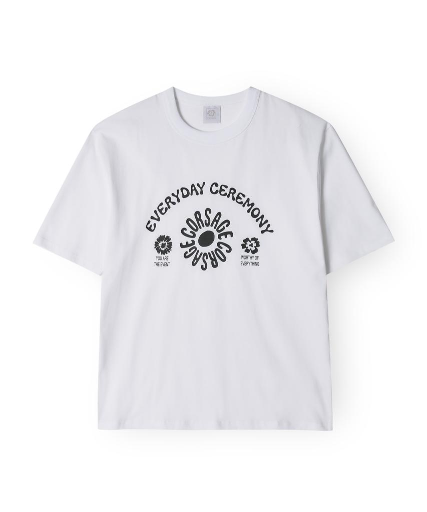 Футболка с коротким рукавом Kosaji Typography