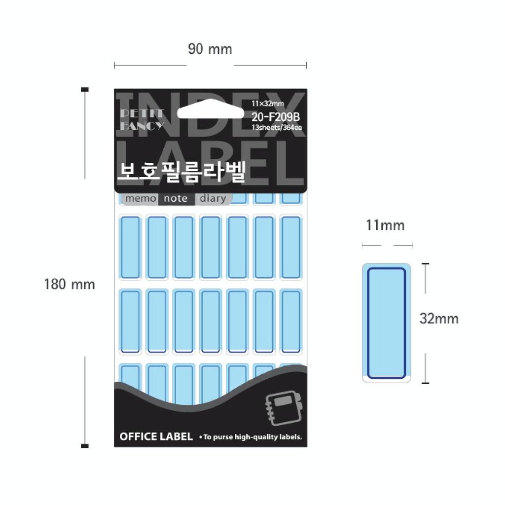 Petit Fancy Защитная пленка Наклейки с индексными этикетками (по 10 шт. каждая) Индексная этикетка / Этикетка категории / Офисная этикетка / Наклейки с метками / Инструменты для маркировки — 42 варианта