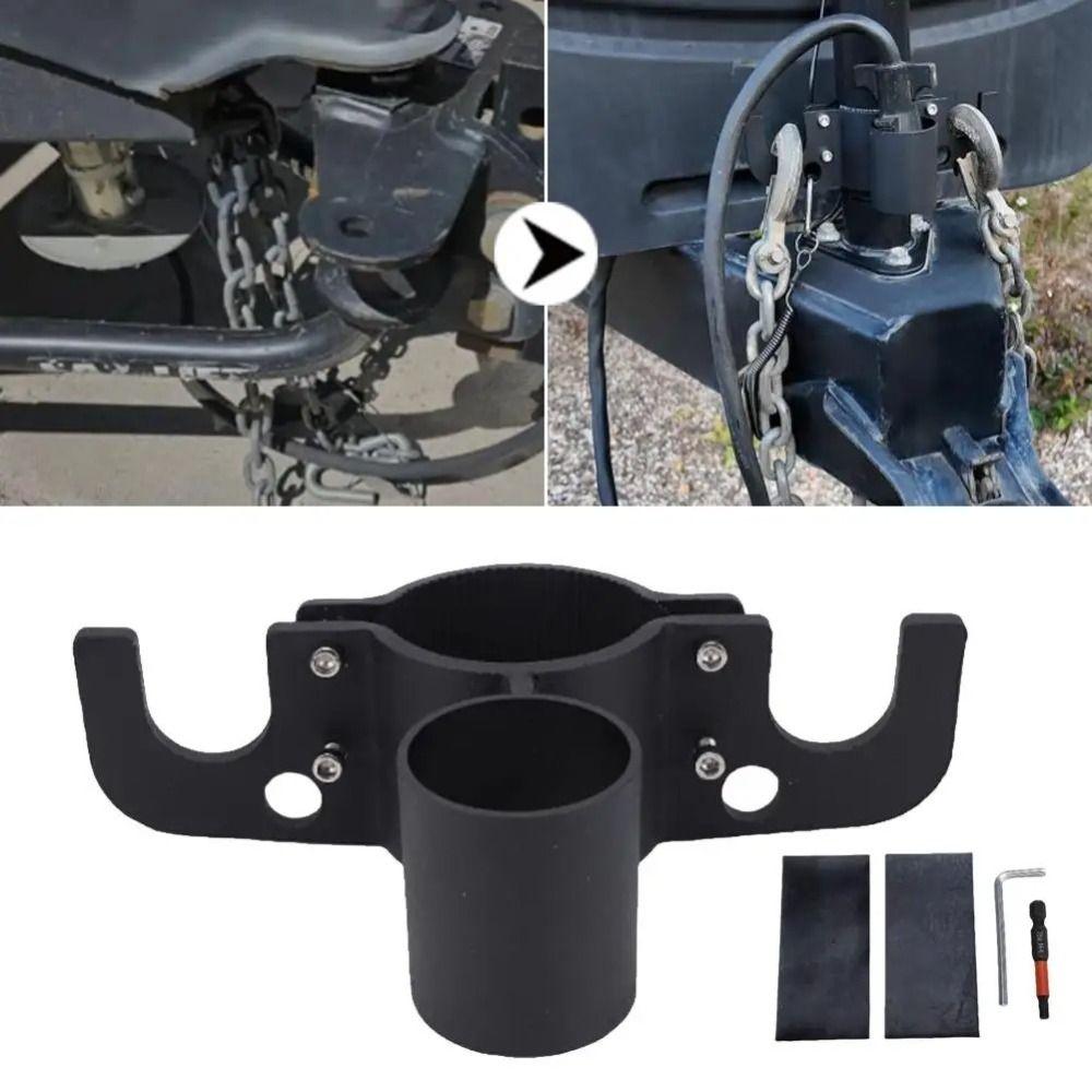 Easy Installation Trailer Chain Holder RV Towing Cable Wire Harness Holders RV