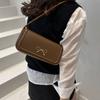 Solid Color Bow Crossbody Bag Korean Armpit Bag All Match Bowknot Shoulder Bag Female