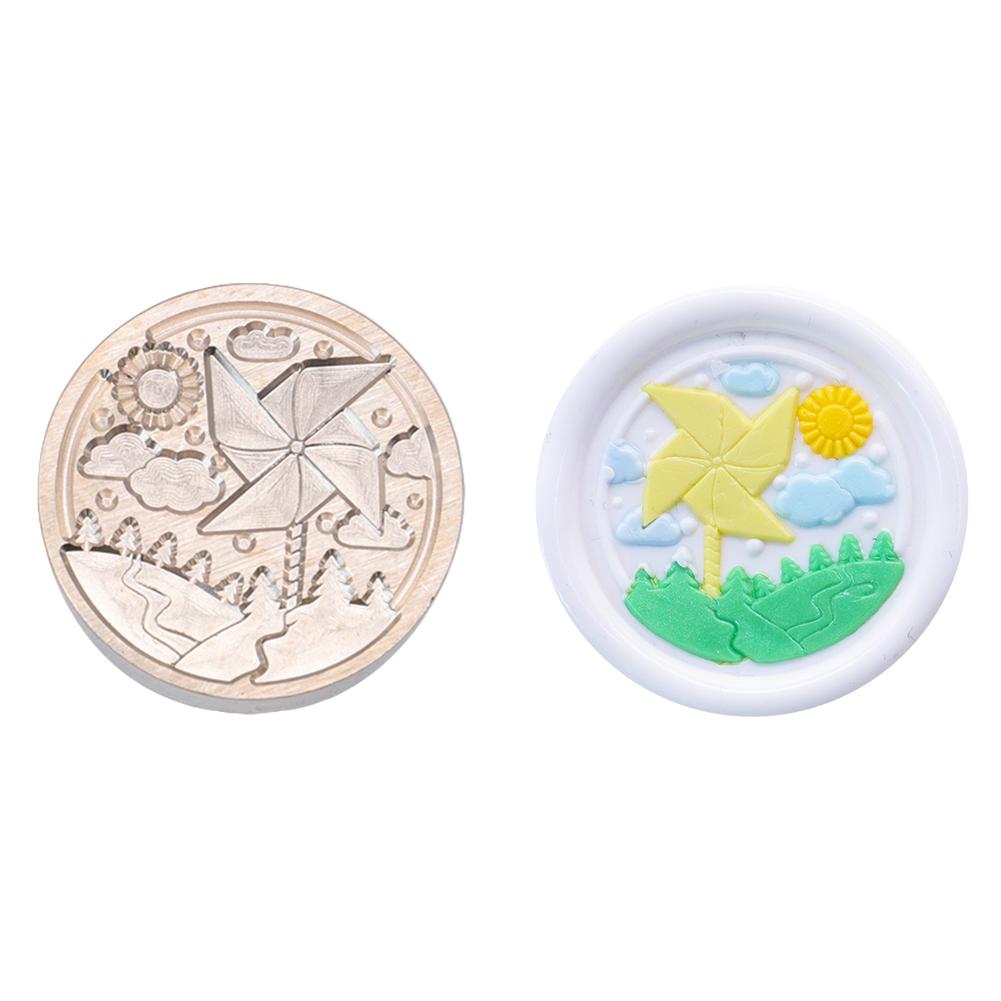 Медная голова серии животных, сделай сам, ручная учетная запись, эмалированная медная голова для свадебной открытки