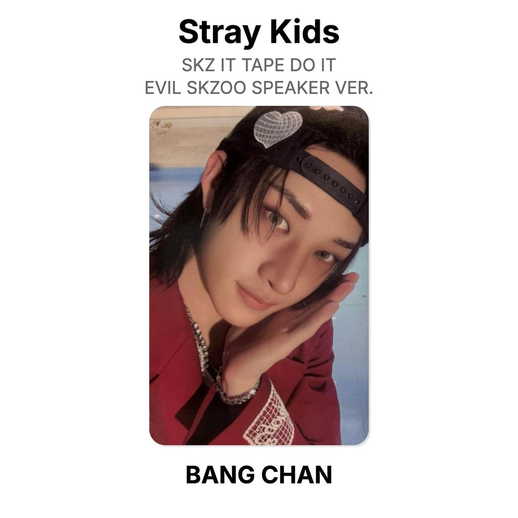 Stray Kids SKZ IT TAPE СДЕЛАЙ ЭТО ЗЛОДЕЙСКИ SKZOO ДИНАМИК ВЕР. Официальная фотокарта