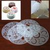 Kitchen Making Baking Supplies  Creative DIY 4 Styles High Quality Flower Heart Spray Stencils Birthday Cake Mold Decorating