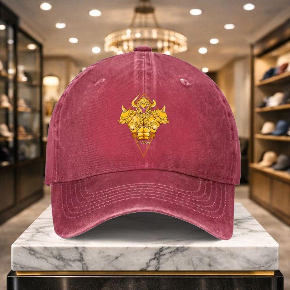 Saint Seiya Baseball Cap Adjustable Casual Hat for Outdoor Street Style