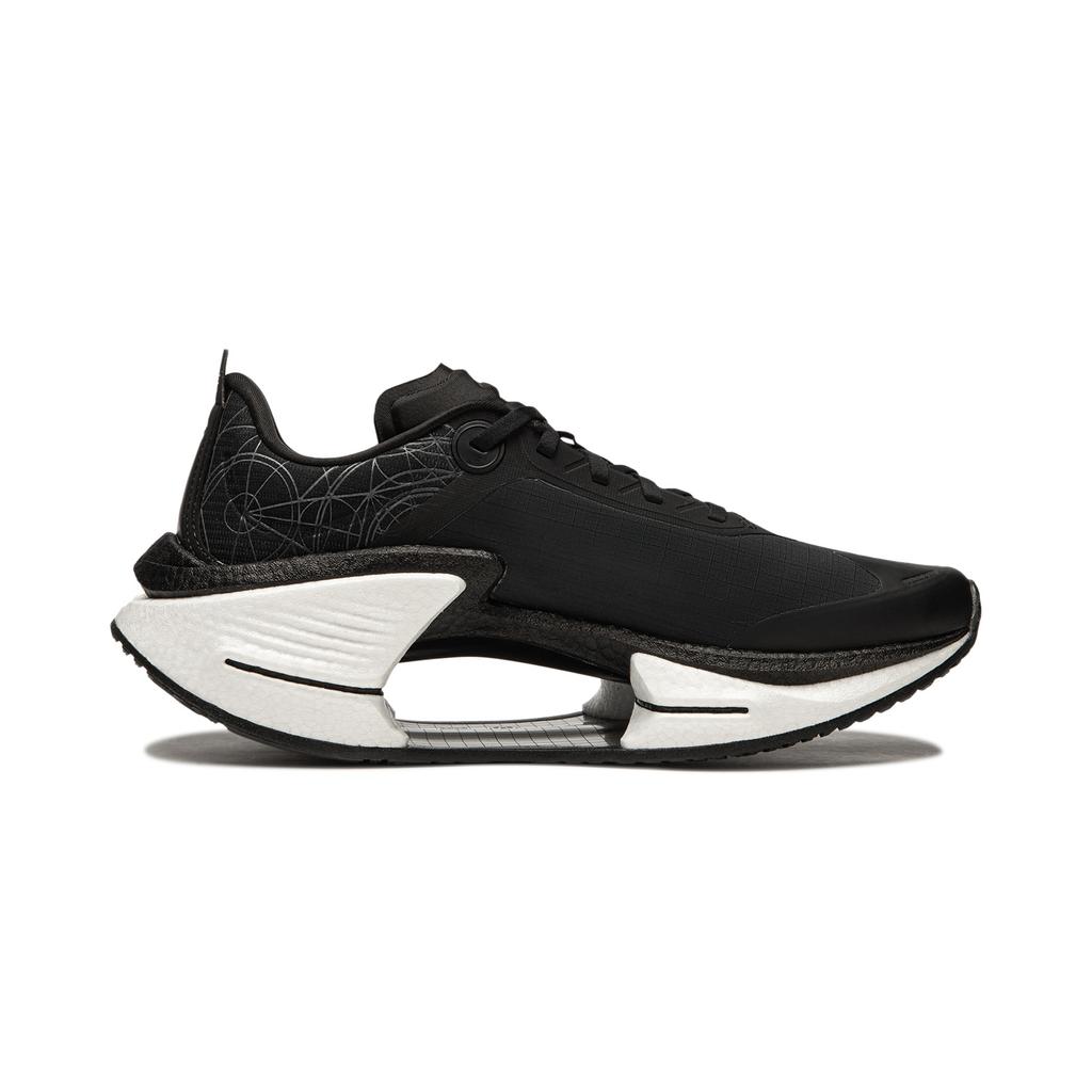 Li Ning Shadow 3 Essential Амортизация Поддержка Отскок Низкие Беговые Кроссовки Мужские Черные ARRU007-9
