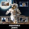 Нетоксичный Набор из 860 Строительных Блоков Игрушка Модель Астронавта 3D Головоломка Космические Астронавты Собираемые Кубики Образовательные Игрушки Набор Рождественские Подарки