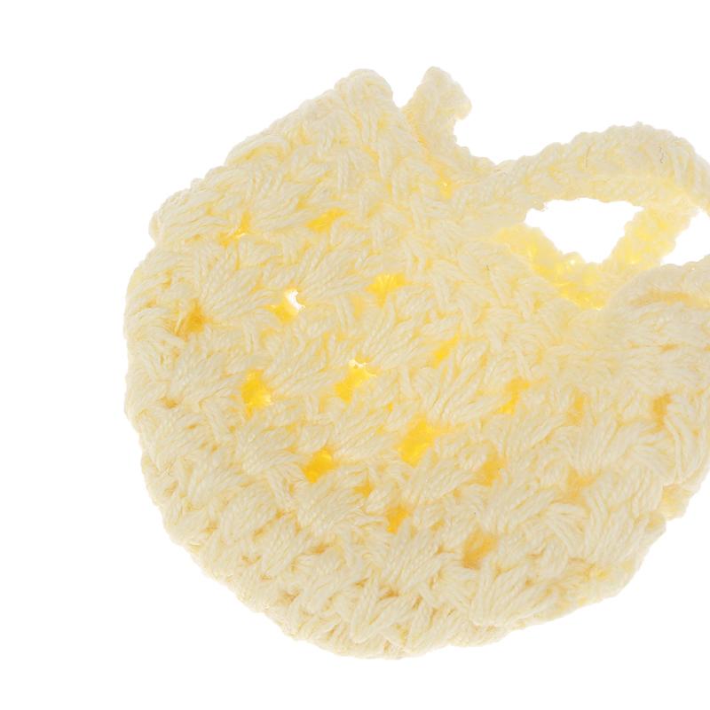 Милая мини-кукла с полой маленькой сумкой, аксессуары для вязания крючком из шерсти, кукла из хлопка, украшение BJD