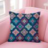 Artistic Background Patterns Cushion Cover Comfortable Reversible Pillow Cover Ideal for Car Sofa Bedroom  Beyond