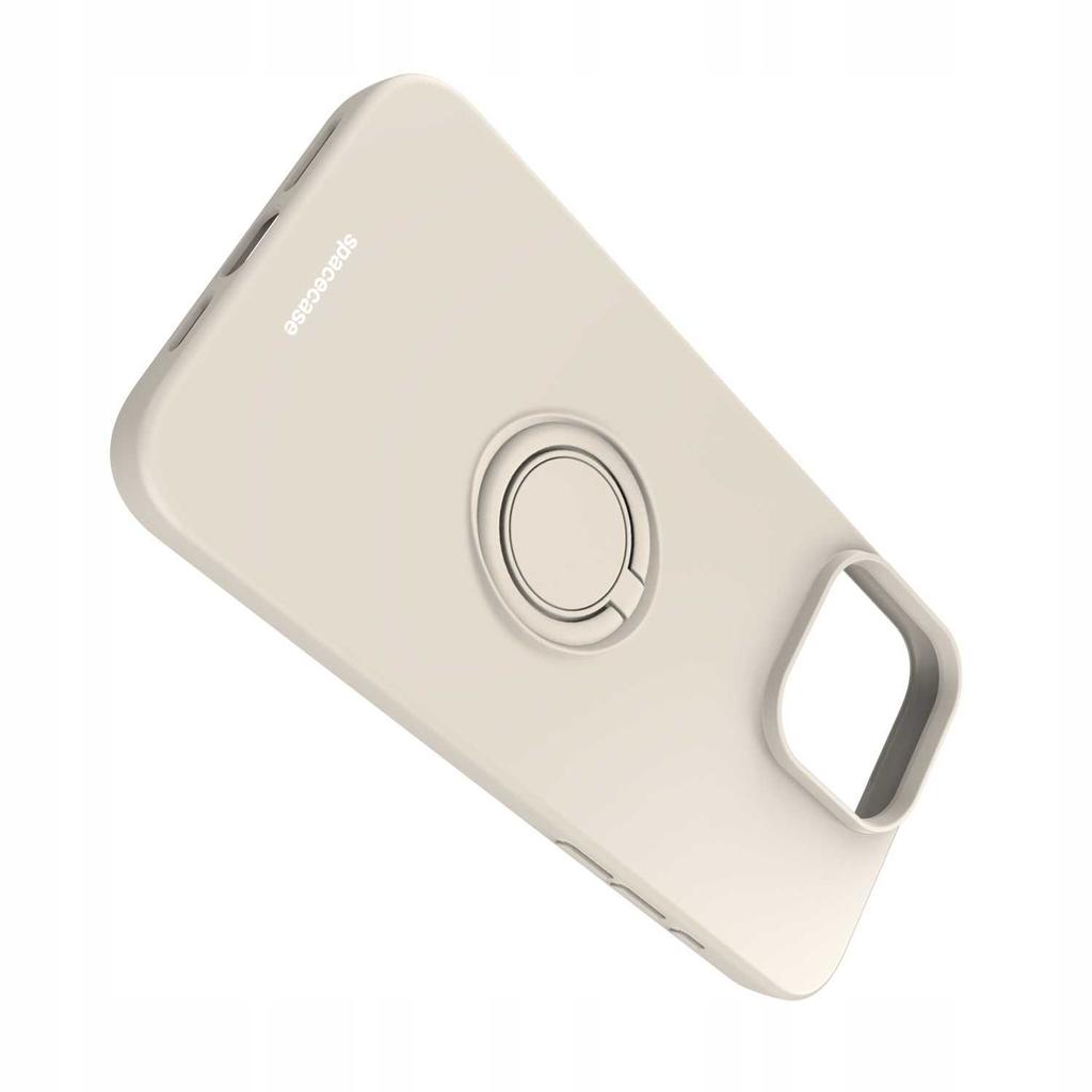 Spacecase Silicone Ring Iphone 15 Pro Max Bone