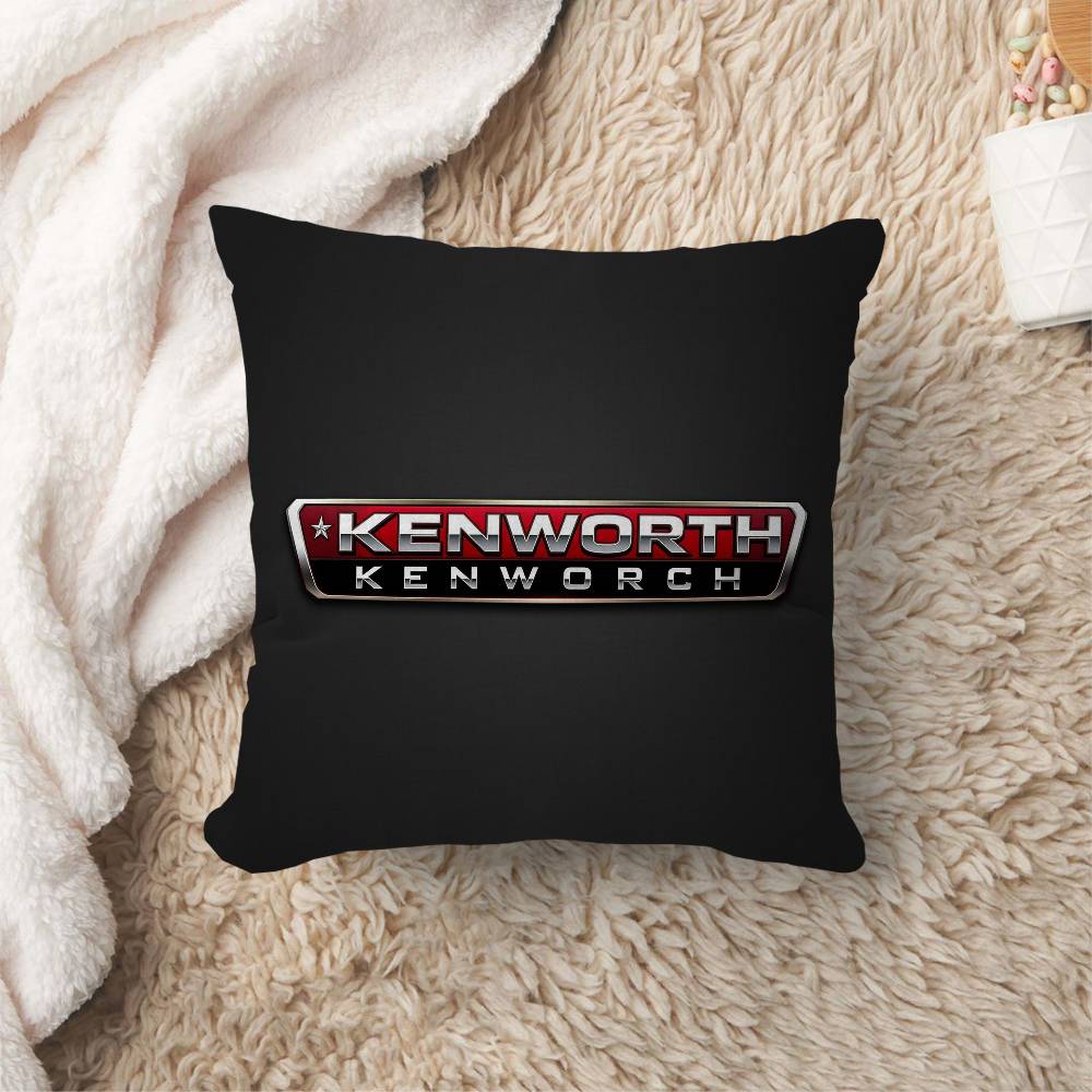 KKenworth truck Logo Pillow Gift Home Office Decoration Bedroom Sofa Car Cushion Cover case x