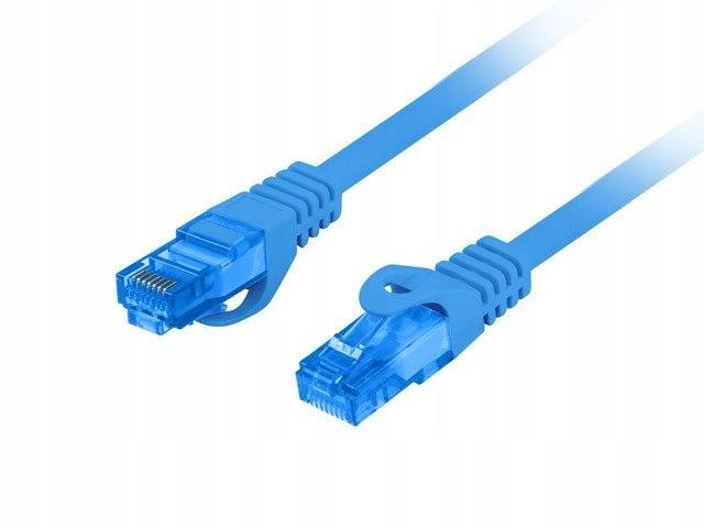 Patchcord Lanberg S/FTP kat.6A 5m LSZH CCA fluke passed niebieski
