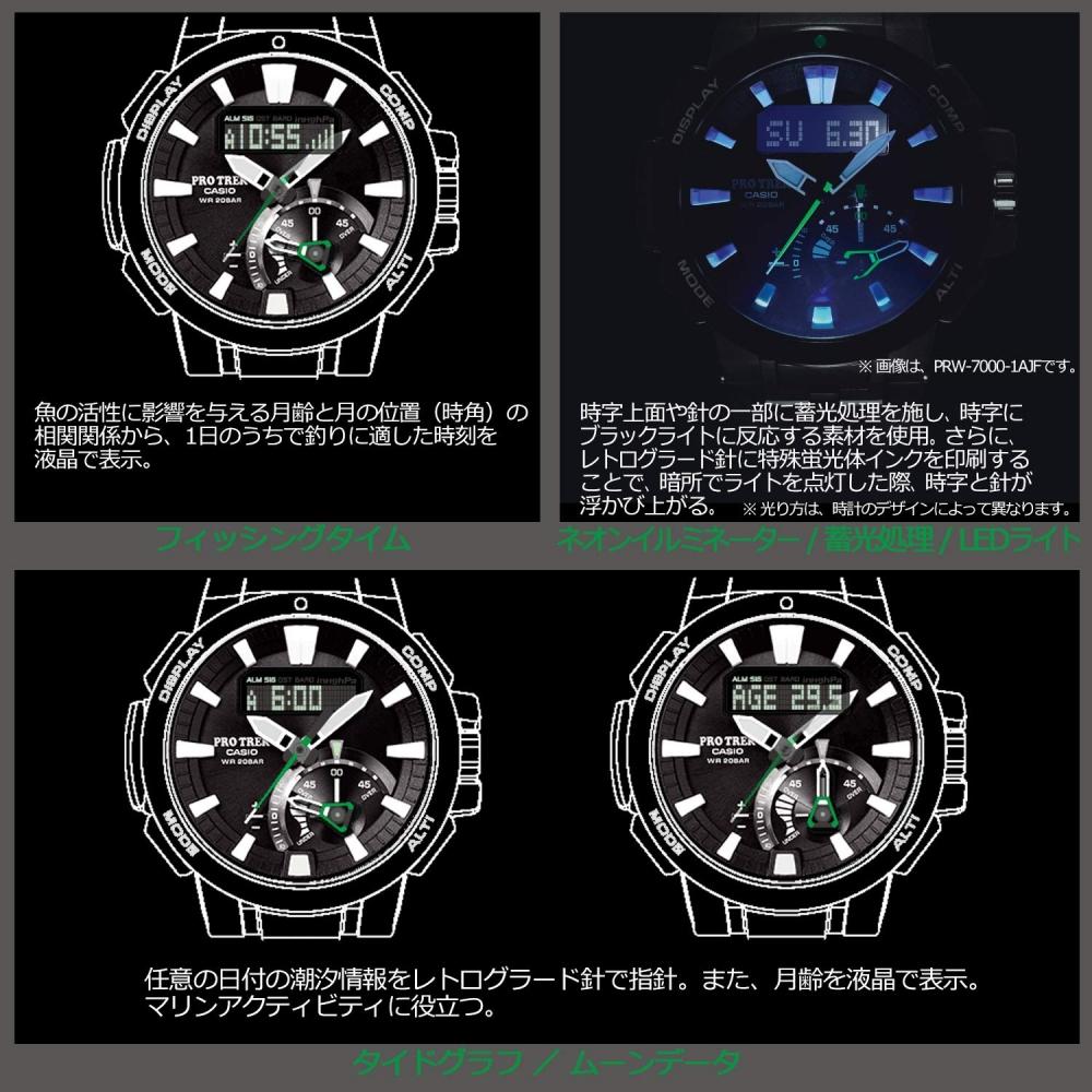[Casio] Часы CASIO Protrek Radio Solar PRW-7000FC-1JF мужские