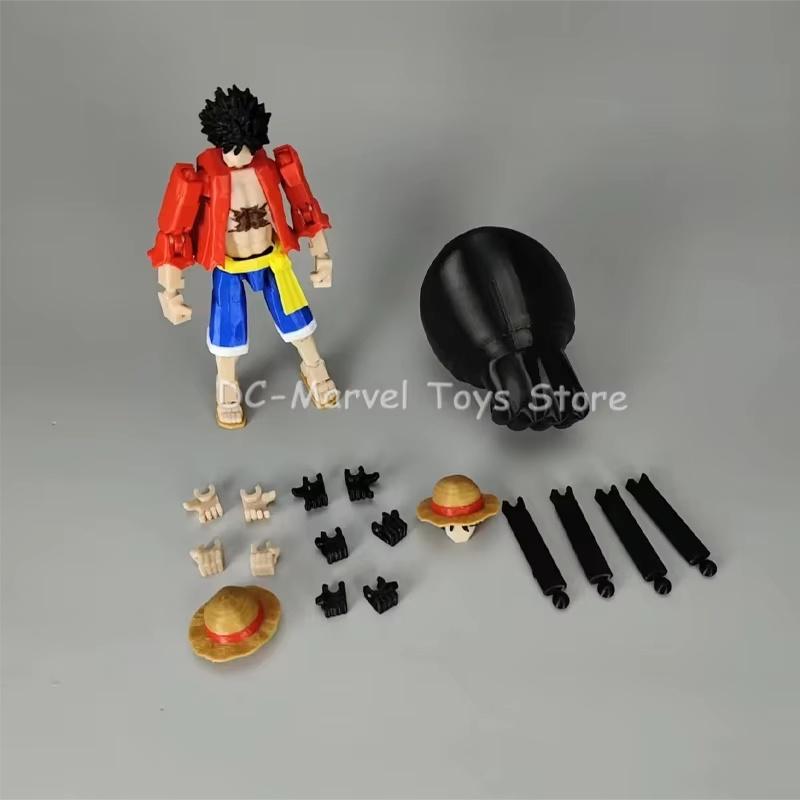 3D Печатные One Piece Монки Д. Луффи T13 Макет 13 Многосуставные Подвижные Трансформирующиеся Фигурки Действия Индивидуальные Подарки Игрушки
