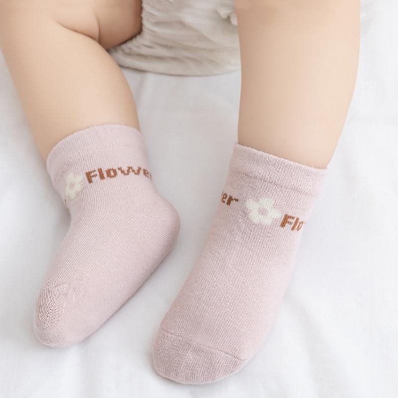 Милые детские хлопковые носки весна-осень дышащие детские носки средней длины обувь для новорожденных детская одежда аксессуары носки для малышей
