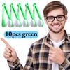 10 шт. Портативные многофункциональные салфетки-терки для чистки очков, солнцезащитных очков, очков для чтения, щетки для чистки из микрофибры, протирочные инструменты