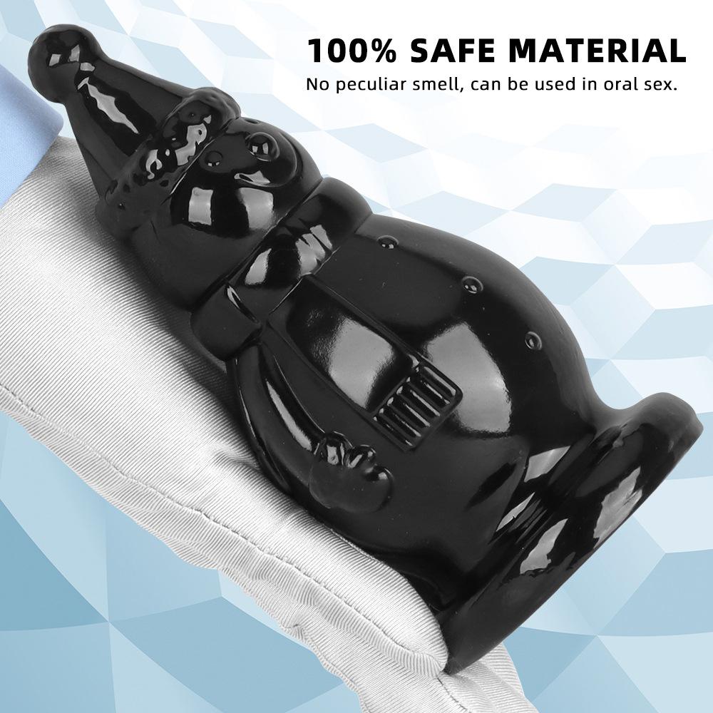 Extra Large Soft Silicone Anal Plug with Suction Cup BDSM Adult Toy for Advanced Users