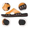 Fashion Summer Slippers New Men Sandals Soft Outdoor Slides High Quality Genuine Leather Comfortable Beach Sandals Outdoor Men Shoes