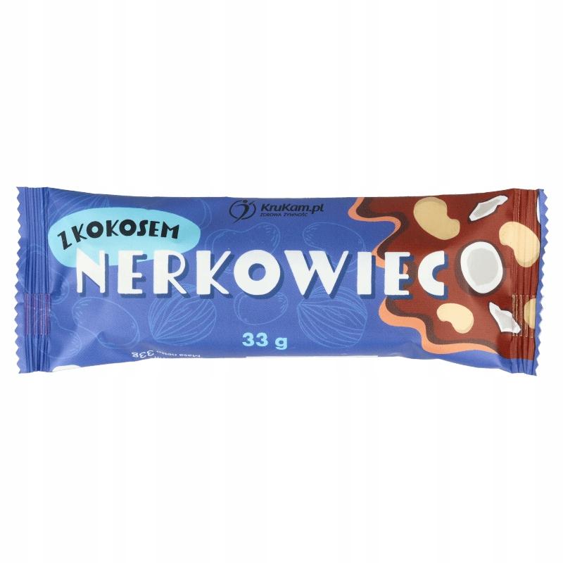 Cashew Bar with Coconut in Chocolate 33G Krukam