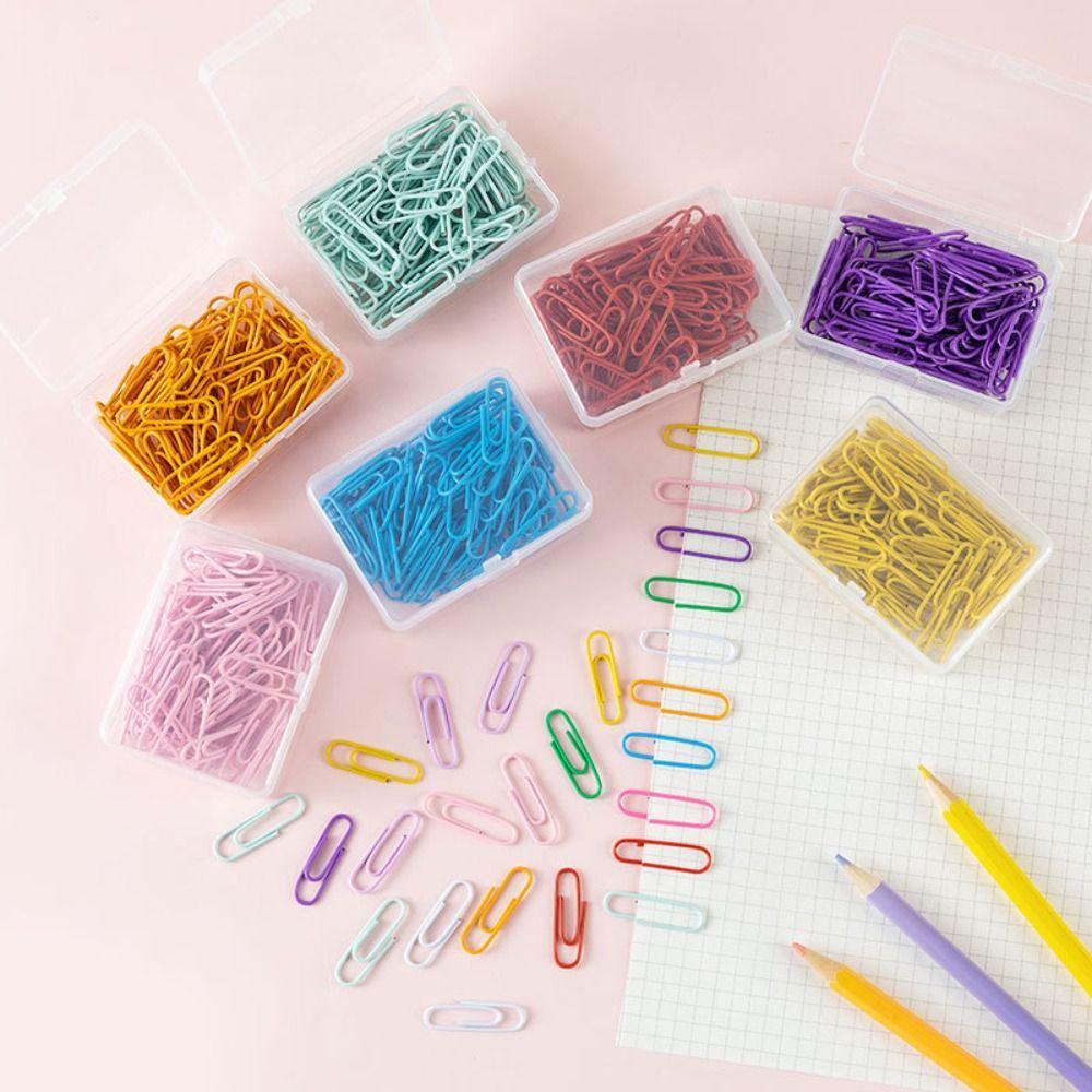 50PCS Zinc Zinc Alloy Bookmark Clip Creative Binder Clamps Mini Metal Paper Clips  School