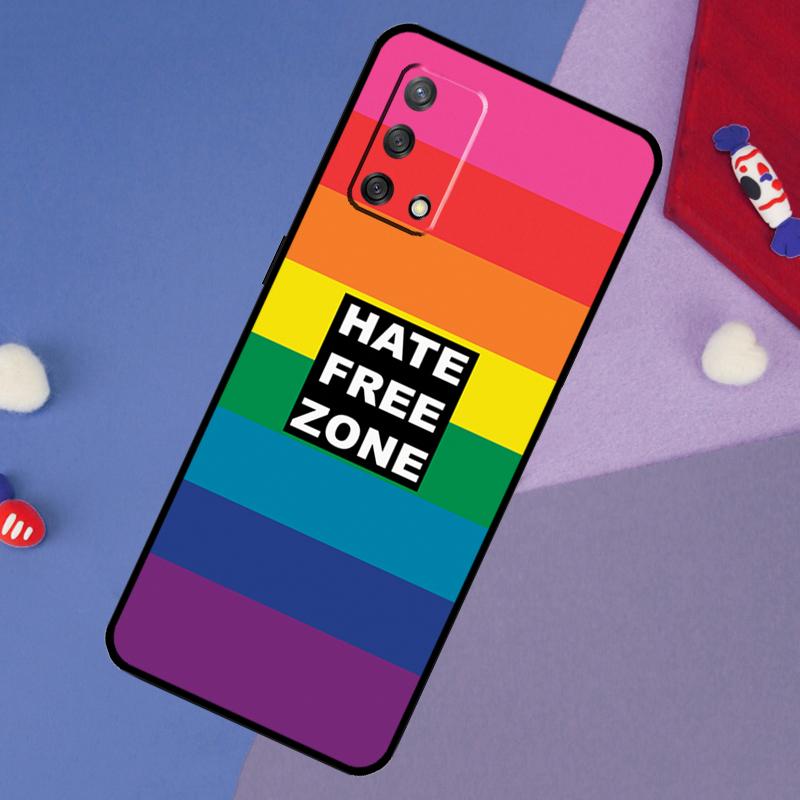 LGBT ПРАЙД ГЕЙ Чехол Для OPPO A96 A76 A16 A18 A58 A78 A98 A17 A77 A54 A57 S A74 A5 A9 A53 A52 A72 A15 A93