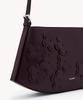 Clave Mia Flower Burgundy Tote Bag