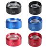 0.5/0.7 Aluminium Auxiliary Barlow Objective Lens Microscope Camera Lens Clear Imaging Microscope Barlow Glass Lens