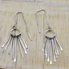 Женские серьги из серебра 925 пробы с кисточками, этнические серьги ручной работы с бахромой