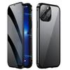 Металлический Магнитный Чехол-Приватность Anti Peeping для iPhone 17 16e 15 14 13 12Pro Max Чехол Magsafe 360 Защита Ударопрочный Чехол для Телефона