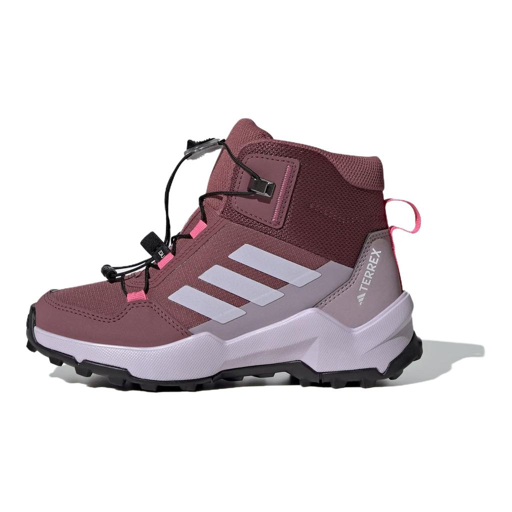 Adidas Ax4r Mid Comfortable Versatile Non-Slip Wear-Resistant Mid-Top Outdoor Shoes Kids Shoes Red JI0922