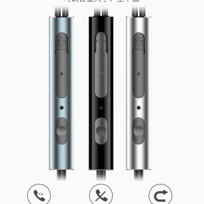 Новые наушники для мобильного телефона, компьютера, музыки, полувкладыши, металлические, проводные, киберспорт, тяжелые басы, беруши