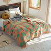 Bedspreads Quilted Summer Bohemian Style Cotton Gauze Throw Blankets On The Bedding Comforter Quilt For Sofa Cover 200*230cm