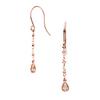 Vendome Earrings K10 Pink Gold Diamond GJAA0274 DI [Official] [VIH Aoyama] 0.04ct