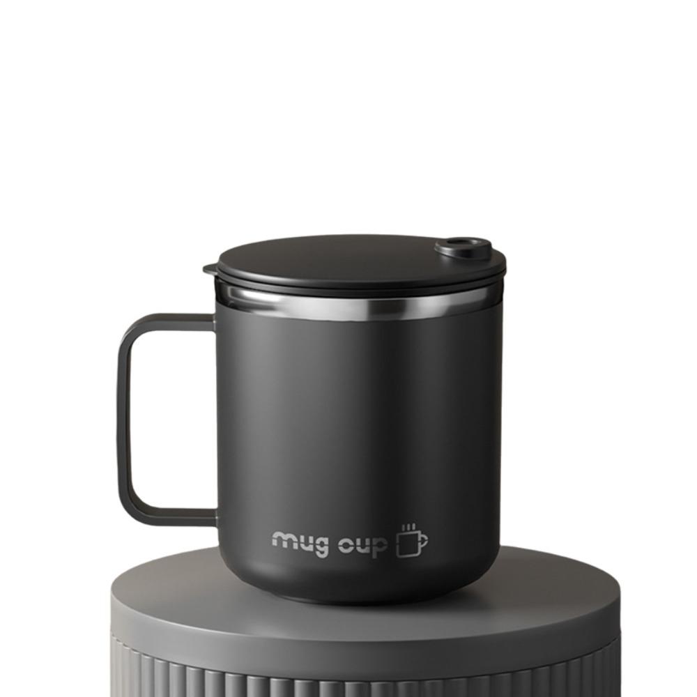 304 Stainless Steel Coffee Cup Sliding Cover Design Tumbler Household Drinking Cup  Student