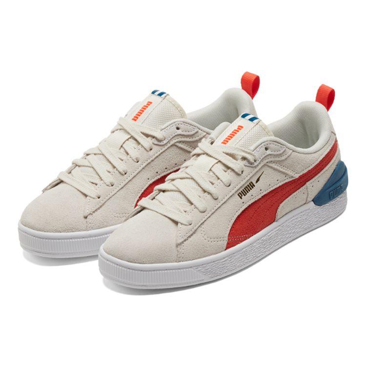 Puma Кроссовки Suede Bloc Pristine Cherry Tomato Unisex Кремовые 381183-05