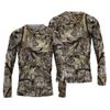 Spring and Autumn Men's Hunting Breathable T-Shirt Long Sleeve Outdoor Sports Crewneck Tops Forest Camouflage Top Tees 6XL