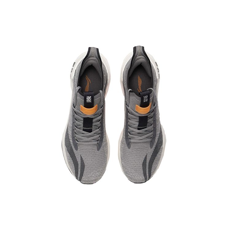 Li-Ning Shadow Essential Frost Grey Orange Мужские кроссовки Rare-Grey Sandal-Black ARHR125-9