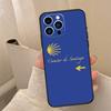 Camino de Santiago Case For iPhone 16 15 13 11 12 14 Pro Max 12 Mini 7 8 Plus X XS Max XR Bumper Cover