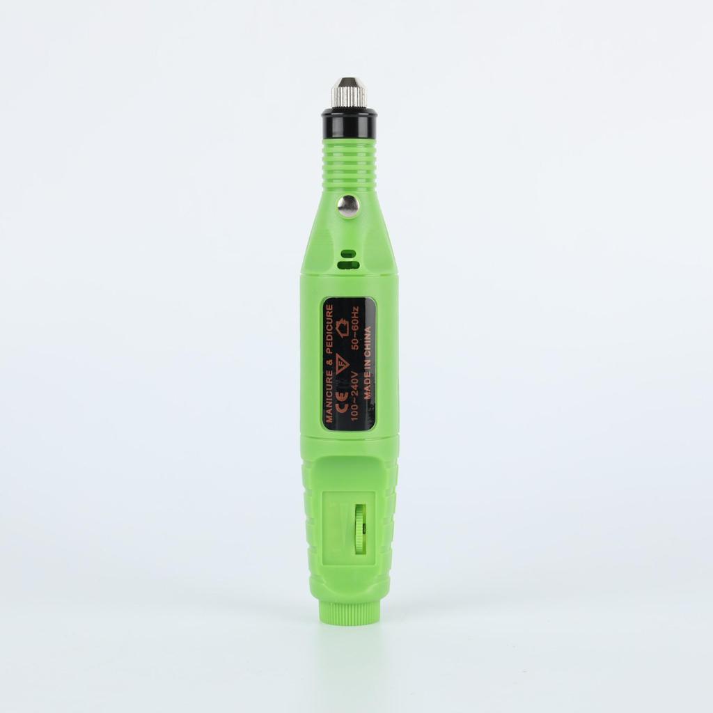 Электрический набор для маникюра в виде ручки с вилкой EU/US для домашнего или салонного использования