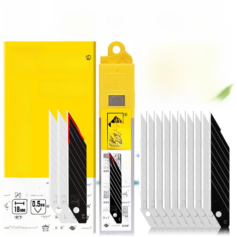 Художественное лезвие Woodpecker 18 мм, острый угол 30°, для удаления клея с лобового стекла, FD-03