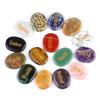 Inspirational Stone Power Stone Natural Crystal Agate Lettering Mixed Color Small Stone Accessories