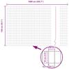 Euro Fence Green 1.5 x 10 m PVC Coated Iron