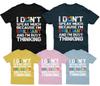 I Dont Speak Much Autism Awareness Day Promoting Love Acceptance T-Shirt #AD2