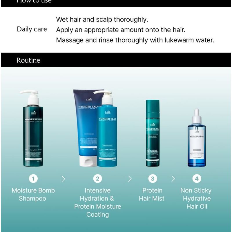 Lador - Wonder Bubble Shampoo Мини