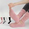 Breathable Fabric Grip Pilates Socks Mid Tube Length Harajuku Street Socks  Casual Wear