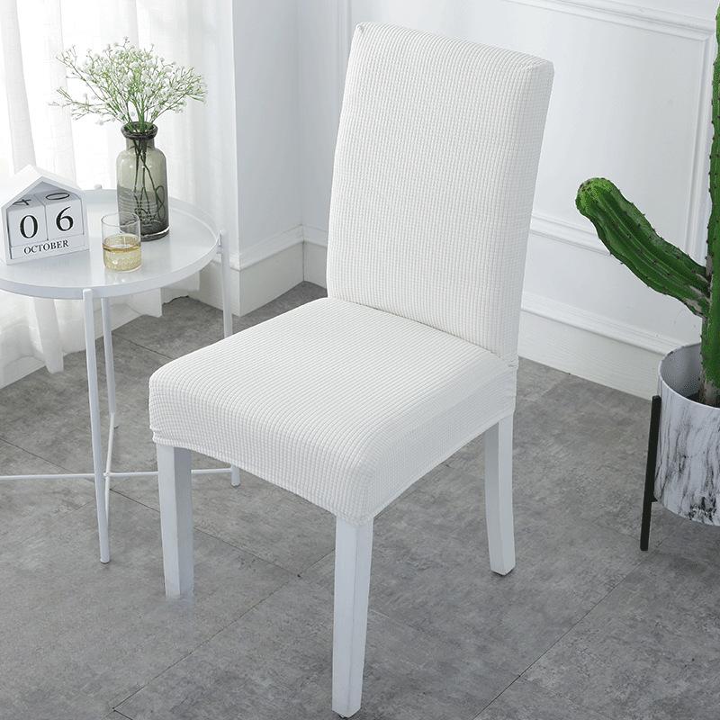 Водонепроницаемый чехол для стула в столовой, эластичный жаккардовый чехол для стула Parson, съемный, моющийся, защитный чехол для стула для дома, ресторана, банкета